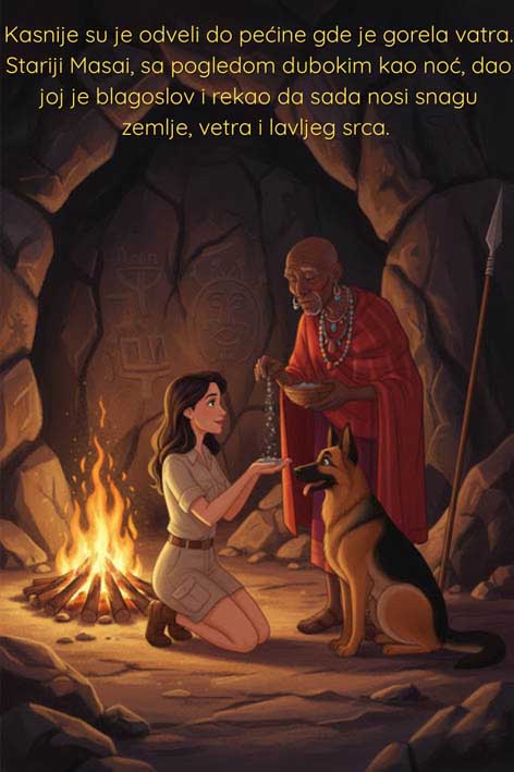 Animacija, Afrika, Masai pleme, Sandra i Aleks